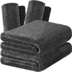 Handuk Pengering Mobil Premium 1200 GSM Microfiber Berkinerja Tinggi Tanpa Goresan, Noda Air, Teknik Tenun Ringan - Product Image 1
