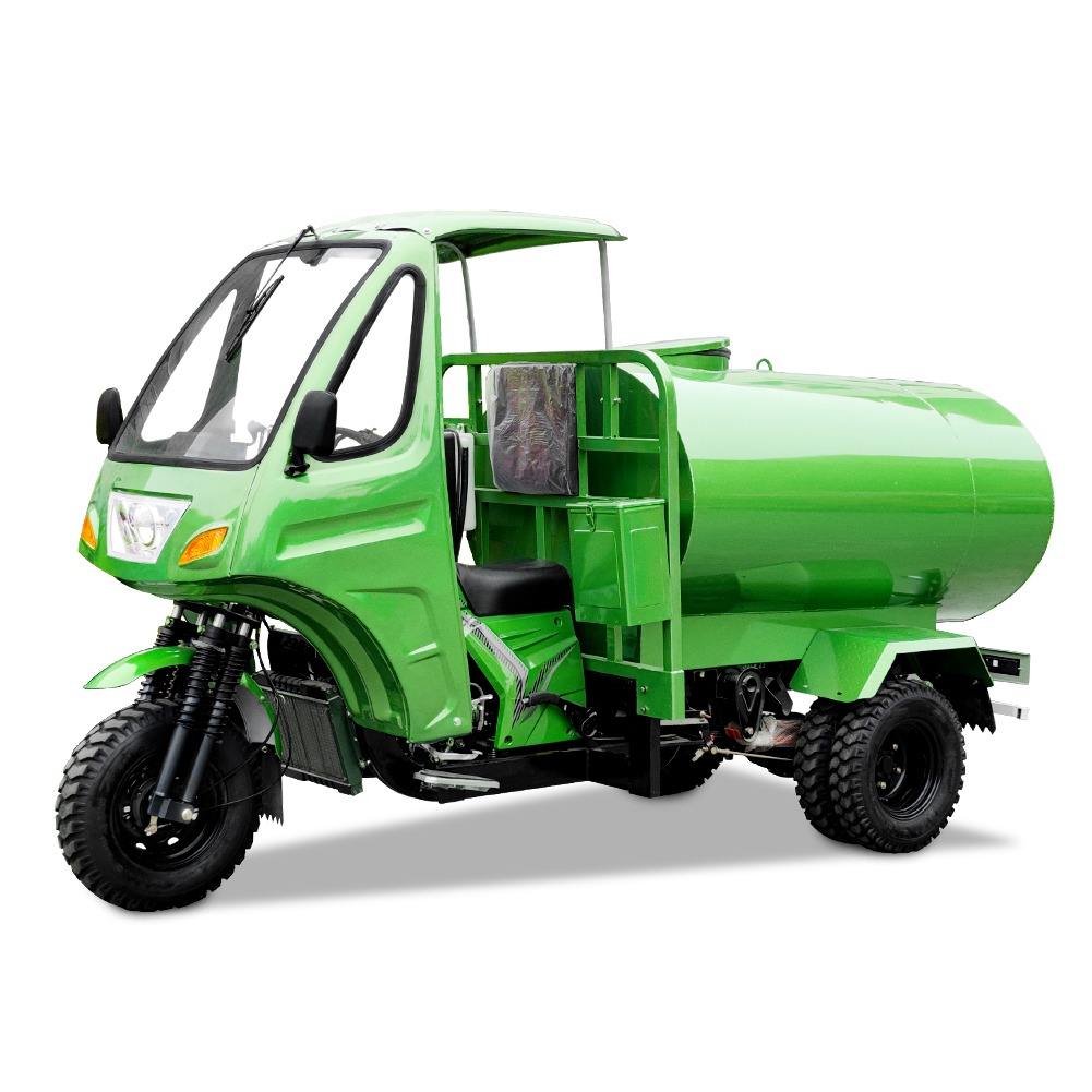 Lightweight and Compact Tricycle With Large Cargo Peru Afria Water Tank 3 Wheel Motorcycle Water Spraying Truck