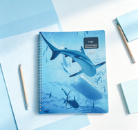 Cuaderno Espiral Personalizado, Cuadernos de Ejercicios al por Mayor con Diseño de Patrones