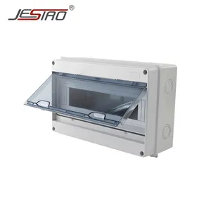 Jesiro IP65 하이 퀄리티 야외 mcb 15 가지 방법 플라스틱 방수 전기 분배 상자 공장 가격