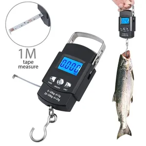 Digital Hanging <b>Scale</b> with Cast Aluminum Case Handheld <b>Mini</b> Crane Weight with Hook for Farm Hunting Fishing Outdoor - Product Image 6