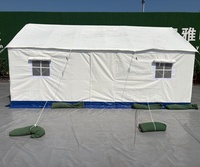 Tente triple couche pour 10 personnes, toutes saisons, avec isolation thermique, grand espace, imperméable et résistante au vent, idéale pour le froid