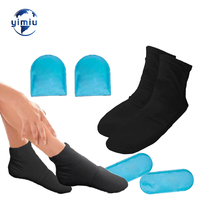 Chaussettes de thérapie réutilisables, non toxiques et écologiques, avec gel froid, pour le soin des pieds, compresses chaudes et froides, contrôle des gonflements et soulagement de la douleur - Meilleures ventes