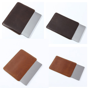 Nueva Funda Portátil Hecha a Mano de Cuero Genuino para iPad y Laptop, Forro Interior para Cubierta de 14 Pulgadas, Funda de Cuero Vacuno de Primera Calidad - Product Image 5