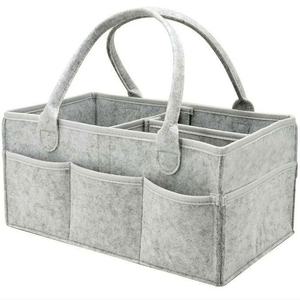 Cesta para recién <span class=keywords><strong>nacido</strong></span> Essentials Neutral Gift Shower Registro Debe tener organizador de coche Pañales Pañal grande para bebé Caddy Organizador - Product Image 5