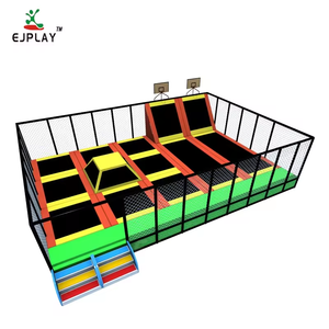 2025 Vente Chaude Intérieur En Plastique <span class=keywords><strong>Bleu</strong></span> <span class=keywords><strong>Trampoline</strong></span> Grand Jouet Pour Enfants À Prix Économique - Product Image 5