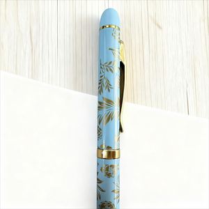 Persol Promotional Pattern Luxury Metal Ballpoint <b>Pen</b> Custom Logo Slim Design Black/Blue Ink 14cm Corporate Events Advertising - Product Image 5