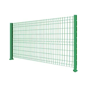 2021 nouveau Style filet de clôture à vue dégagée pour mur de démarcation 358 panneau de clôture anti-escalade haute sécurité métal fonte 1 ensemble maille de clôture