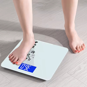 Almohadilla suave de vidrio templado Digital multifuncional, seguimiento de peso, análisis de grasa corporal, báscula de peso corporal para Baño - Product Image 2