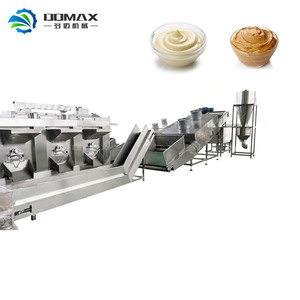 Kommerzielle 100kg/h Erdnussbutter-Herstellungsmaschine Sesampaste-Verarbeitungsanlage Schälproduktionslinie für Erdnussbutter - Product Image 4