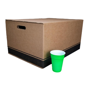Contenitore per Catering Tipo Vassoio con Manico, Scatola di Carta per il Trasporto di Grandi Quantità di Cibo in Modo Robusto - Product Image 5