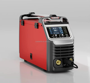 Soldadores multifuncionales para máquina de soldadura MIG MAG TIG MMA pulso trabajo de acero con IGBT MIG MMA 200a máquina de soldadura - Product Image 1