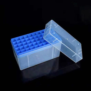 Caja para Tubos de Criopreservación Hongbolai 140x140x90mm, 50/100 Compartimentos con Placas Extraíbles para Tubos Corning de 5ml - Product Image 3