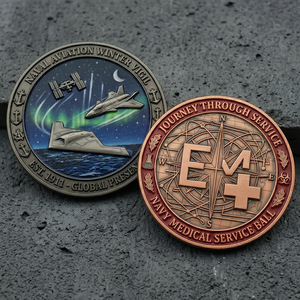 Moneda de desafío 'Raíz en Cristo' con esmalte color oro antiguo, robusta, con árbol, moneda cristiana de la suerte, monedas con versículo bíblico de la fuerza - Product Image 5