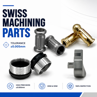 Tige de moteur OEM usinée sur tour suisse, fraisage 5 axes, acier allié 4140, tolérance serrée, certifiée