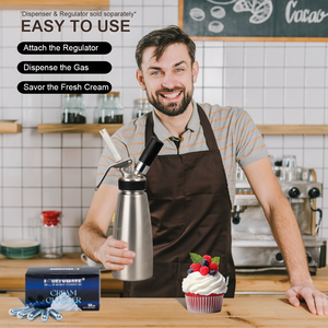 กระบอกแก๊สวิปครีม เกรดอาหาร ความจุสูง 99.99% แก๊สครีม คลังสินค้าในสหรัฐอเมริกา จัดส่งรวดเร็ว - Product Image 5