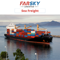 Servicio de Transporte de Carga LCL+Express de Farsky Logistics, Puerta a Puerta, de China a EE. UU./MX/CA/AT, con Seguro por DDP DDU, Económico