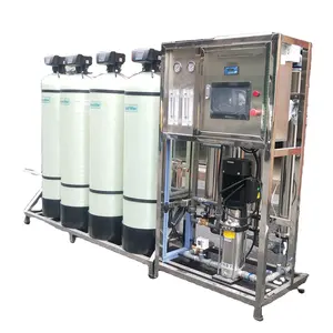 Water Purification Machines Reverse Osmosis Ro Electrolytic Water Treatment Machine 500L 1000L Osmosis Reverse House Water Purification System