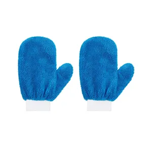 Microfiber Mitt with Thumb for Cars Paint Mitt Wash Gloves Microfiber Mitt Paint Gloves Car Washing Painting Gloves