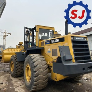 Cargadora de Ruedas Komatsu WA470 Usada, Equipo de Construcción de Uso Pesado, Original de Japón, Pocas Horas de Uso, Máquina Mediana - Product Image 3