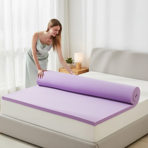 80% Shipping Cost Less Breathable Eco-Friendly <b>Foam</b> Mattress <b>Roll</b> in a Box Design for Hotel & Villa Warehouse Fulfillment - Product Image 1