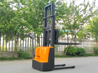 Empileur électrique de palette de marche de 1.5 tonnes avec le mât de 2 étapes