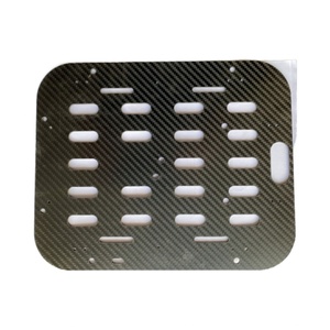 Placa de Fibra de Carbono de Tejido Plano 3K Personalizada para Accesorios de Modelos de UAV, CNC para Mecanizado, Personalización de Mapas, Marca Welltop - Product Image 3