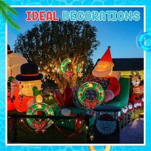 Flotador Inflable para Piscina con Forma de Corona y Lazo, Anillo de Natación Grande, Juguete para Piscina para Adultos, Decoración para Fiestas de Verano en la Playa o el Lago - Product Image 4