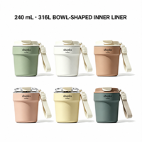 Tasse à café isotherme personnalisée, design élégant et portable, idéale pour les hommes et les femmes, cadeau de vacances parfait, idéal pour les entreprises