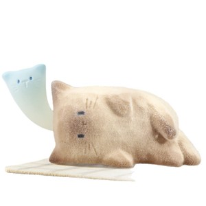 Yu Mo Craft Cat PAI Emotional Flocked <b>Blind</b> Box Ornament Creative Desktop Decoration 4 Regular 1 Hidden Style - Product Image 4
