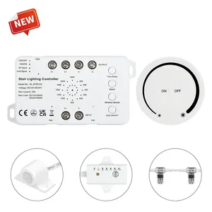 Step-E3 màu duy nhất Cáp chính cầu thang điều khiển ánh sáng phiên bản dễ dàng điều khiển cầu thang với milight từ xa PIR cảm biến chuyển động - Product Image 3