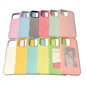 เคสเจลลี่สัมผัสนุ่มแบบสองในหนึ่ง สำหรับ 16 Pro <span class=keywords><strong>Max</strong></span> 14 เคสซิลิโคนกันกระแทกใสสำหรับโทรศัพท์มือถือ - Product Image 2