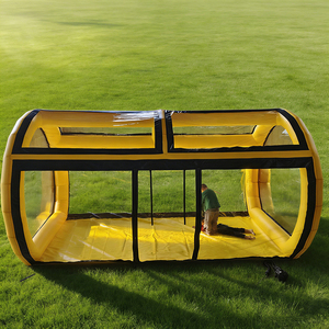 Gonfiabile a Forma di Globo di Neve, Decorazioni di Halloween, Cabina Fotografica, Tenda Trasparente in PVC Resistente per Tutte le Stagioni - Product Image 1