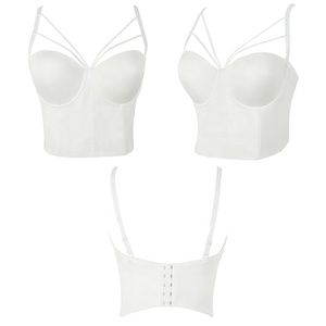 4095 del commercio all'ingrosso della Donna <span class=keywords><strong>Reggiseno</strong></span> Carro Armato Della Maglia Top Riuniti Vest <span class=keywords><strong>Bustier</strong></span> Camicetta Delle Donne Crop Top <span class=keywords><strong>Reggiseno</strong></span> Senza Maniche Bra Top - Product Image 3