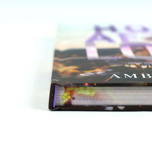 Libro Personalizado con Tapas Duras en Blanco y Negro, Bordes Dorados, Impresión de Libros con Bordes de Color, Encuadernación Personalizada OEM - Product Image 2