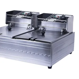 Automatic Industrial Commercial Stainless Steel Deep Electric Fryer Chicken Machine For Home Use