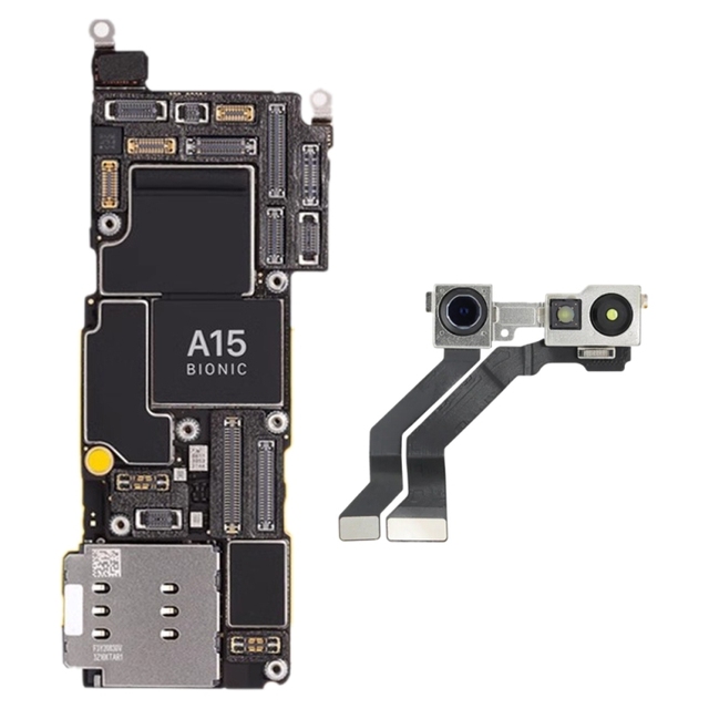 Original Unlocked For iPhone 13 Pro Mainboard Single SIM E-SIM US Version with Face ID Motherboard, 128GB/256GB/512GB