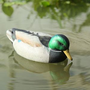 Estanque flotante Mallard patio Villa lago decoración macho pato señuelo Animal modelo ornamento decoración de jardín - Product Image 3