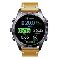 Montre de plongée étanche Sunroad D6 avec transmission sonar, profondeur de plongée 100m, alarme de sécurité, montre sport pour homme