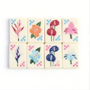 Juego de Blackjack Americano CHIVAN con Temática Tropical, Plegable, Moderno, Ecológico, Duradero, con Fichas de Melamina, para 4 Jugadores - Product Image 3