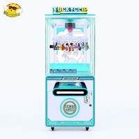 Machine à cadeaux porte-bonheur à 48 positions avec grand carrousel rotatif et armoire aux couleurs sélectionnables pour les lieux de divertissement