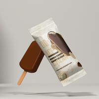 Sachets en aluminium recyclable personnalisés, sachets de chocolat, sachets scellés à l'arrière, emballage anti-odeurs, sachets pour glaces, bonbons