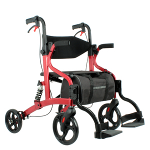 Lightweight Elderly Walking Aid Manual Folding Portable Assistance Four-Wheel Shopping Cart Armrest Can Be <strong>Rollator</strong> - Product Image 3