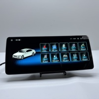 Écran tactile de navigation 12,3 pouces Linux avec CarPlay sans fil et Android Auto pour Mercedes-Benz Classe C W204/C204/S204 GLC W205 X253