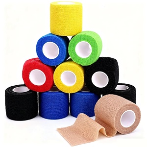 Thể thao băng tự dính băng quấn thể thao đàn hồi cố kết Băng tearable bằng tay thở doanh hỗ trợ - Product Image 1