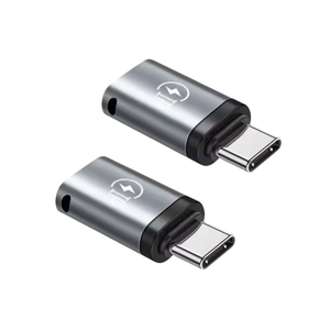 Adaptor IOS ke 8pin, konverter USB c adaptor OTG pengisian cepat Tipe C ke 8pin - Product Image 5