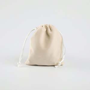 Petite pochette en velours à cordon, double face, pour sacs à main, vêtements, pendentifs en pierres précieuses dans une pochette en velours - Product Image 4