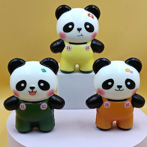 Juguetes de Peluche Panda de Material PU, de 2 a 4 Años, Unisex, Alivio del Estrés, Lindo Regalo de Dibujos Animados para Niños - Product Image 3