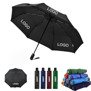 <span class=keywords><strong>Parapluie</strong></span> promotionnel pliant en 3 sections, imperméable, en pongé, imprimé sérigraphié, pare-soleil, personnalisable, portable, entièrement automatique, pour voyage, pour filles - Product Image 4