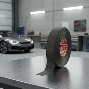 <span class=keywords><strong>51036</strong></span> เทปทนความร้อน 9 มม./19 มม./25 มม. X 25 เมตร อะคริลิค กาวไวต่อแรงกด ผ้า ผ้าใยสังเคราะห์ สายไฟ สายรัดสายไฟ - Product Image 2